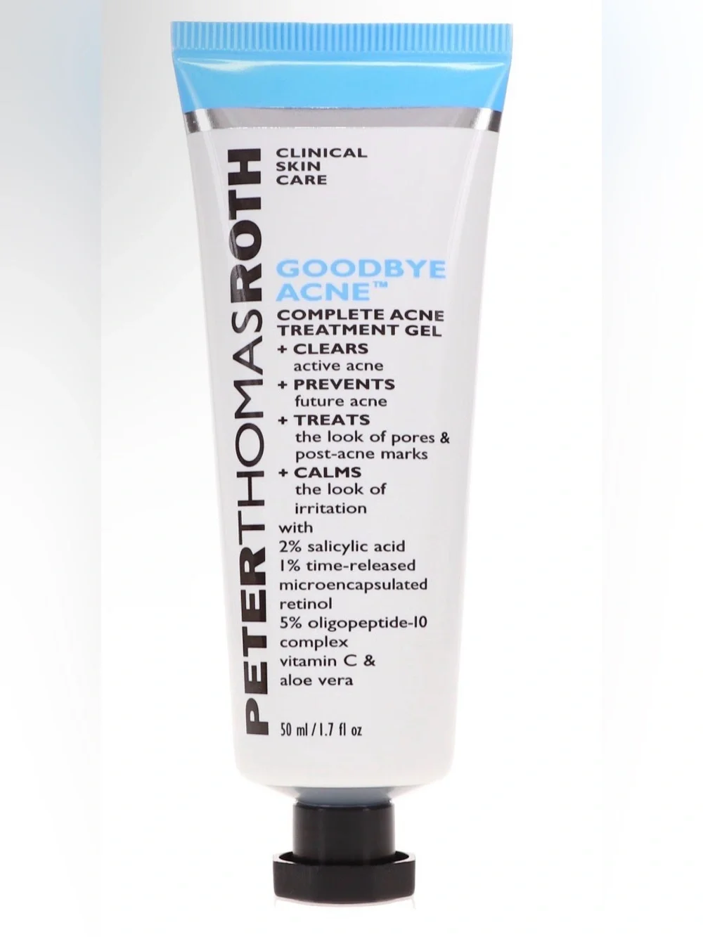 Peter Thomas Roth Acne Treatment Tube - White & Light Blue